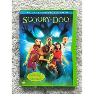 Scooby-Doo DVD 2002 Full-Screen Edition Freddie Prinze Jr Sarah Michelle‎ Gellar